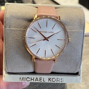 Michael Kors Pink and Gold Women's Watch